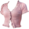pink cardigan - Veste - 