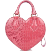 pink heart bag - Сумочки - 