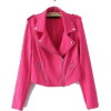 pink, motorcycle, punk, rocker, leather - Jaquetas e casacos - 
