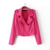 pink, motorcycle, punk, rocker, leather - Chaquetas - 
