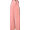 pink pants - Calças capri - 