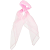 pink scarf - Шарфы - 
