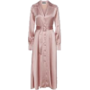 pink silk satin dress - Dresses - 