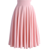 pink skirt - Skirts - 