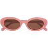 pink sunglasses - Sončna očala - 
