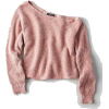 pink sweater - Puloverji - 