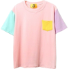 pink t-shirt - Shirts - kurz - 
