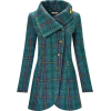plaid coat2 - Jaquetas e casacos - 