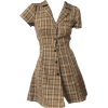 plaid dress - Dresses - 