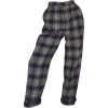 plaid pants - Capri hlače - 
