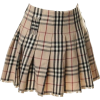 plaid skirt - 裙子 - 