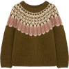 plumo fair isle jumper - Пуловер - 