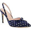 polka dot blue white pumps - Klassische Schuhe - 