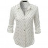 polka dots blouse - Long sleeves shirts - 