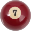 pool ball 7 - Requisiten - 