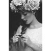 portrait floral - Ludzie (osoby) - 