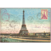 postcard vintage paris - 饰品 - 