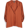 primark burnt orange blouse - Koszule - krótkie - 