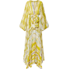 printed maxi dress - sukienki - 