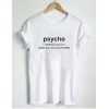 psycho - Tシャツ - 