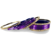 purple bracelets - Bransoletka - 