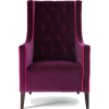 purple chair - Мебель - 