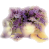 Purple Flowers With Hat - 小物 - 