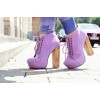 purple shoes - Mie foto - 