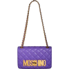 purple Moschino Bag - 手提包 - 