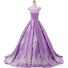 purple gown - Haljine - 