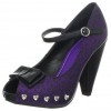 purple, lolita, shoes, heels, pumps, bow - Классическая обувь - 