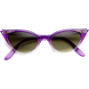 purple sunglasses - Sunčane naočale - 