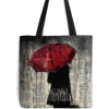 rain tote bag by Loui Jover - トラベルバッグ - 