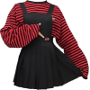 red and black outfit - Kombinezony - 