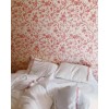 red and white bedroom via @irisdlv - Edificios - 
