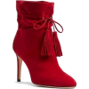 red booties - Boots - 