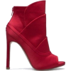 red booties - Čizme - 