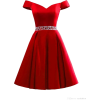 red cocktail dress - 连衣裙 - 