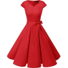 red dress - Obleke - 