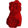 red flower dress - Kleider - 