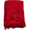 red knit blanket - Predmeti - 