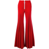red pants5 - Pantalones Capri - 