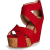 red sandals2 - サンダル - 
