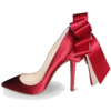red satin pumps - Sandals - 