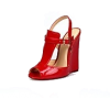 red shoe - Wedges - 