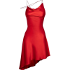 red short dress - Платья - 