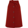 red skirt - Skirts - 