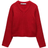 red sweater - Puloverji - 