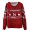 red sweater - Puloveri - 