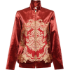 red velvet bomber jacket - Jaquetas - 